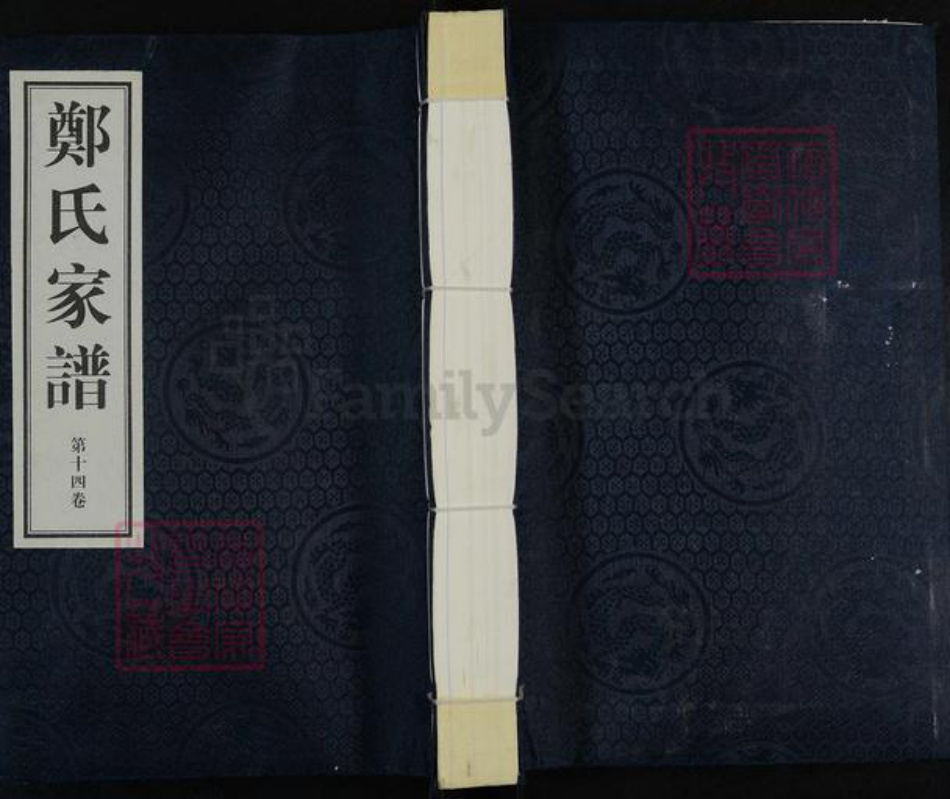 河北省沧州东光县东光镇郑氏千佛堂族谱-郑氏家谱.pdf电子版