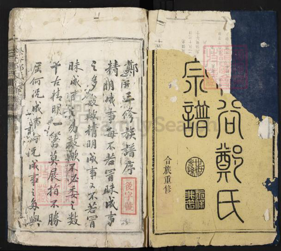 江西省南昌市郑氏族谱-松谷郑氏重修族谱.pdf电子版插图1 江西省南昌市郑氏族谱-松谷郑氏重修族谱.pdf电子版插图1