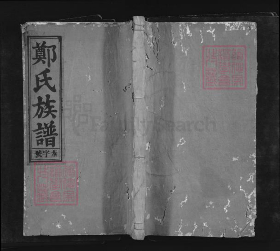 安徽省安庆市怀宁县郑氏崇让堂族谱-郑氏族谱.pdf电子版