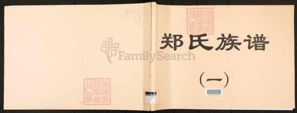 福建省龙岩市上杭县郑氏族谱-郑氏族谱.pdf电子版