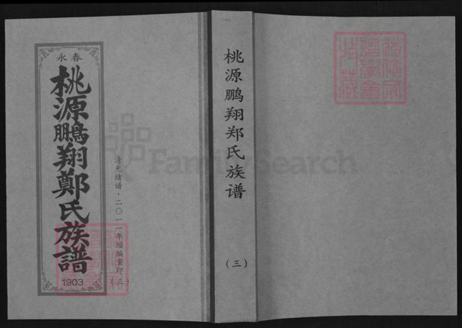 福建省泉州市永春县桃城镇郑氏族谱-永春桃源鹏翔郑氏族谱.pdf电子版