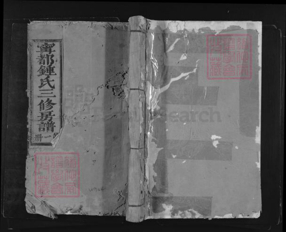 福建省龙岩市上杭县中都镇钟氏族谱-宁都钟氏三修房谱.pdf电子版