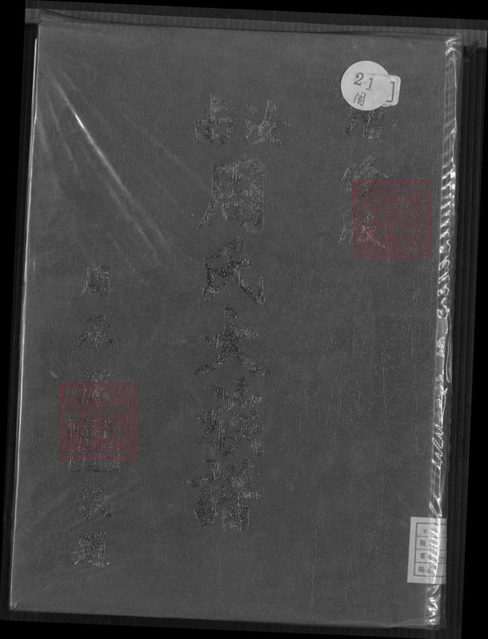 台湾周氏爱莲堂族谱-汝南周氏大族谱.pdf电子版