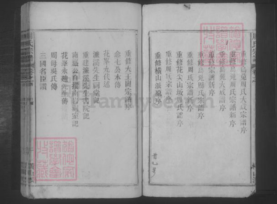 江西省九江市湖口县周氏族谱-周氏宗谱.pdf电子版插图2 江西省九江市湖口县周氏族谱-周氏宗谱.pdf电子版插图2