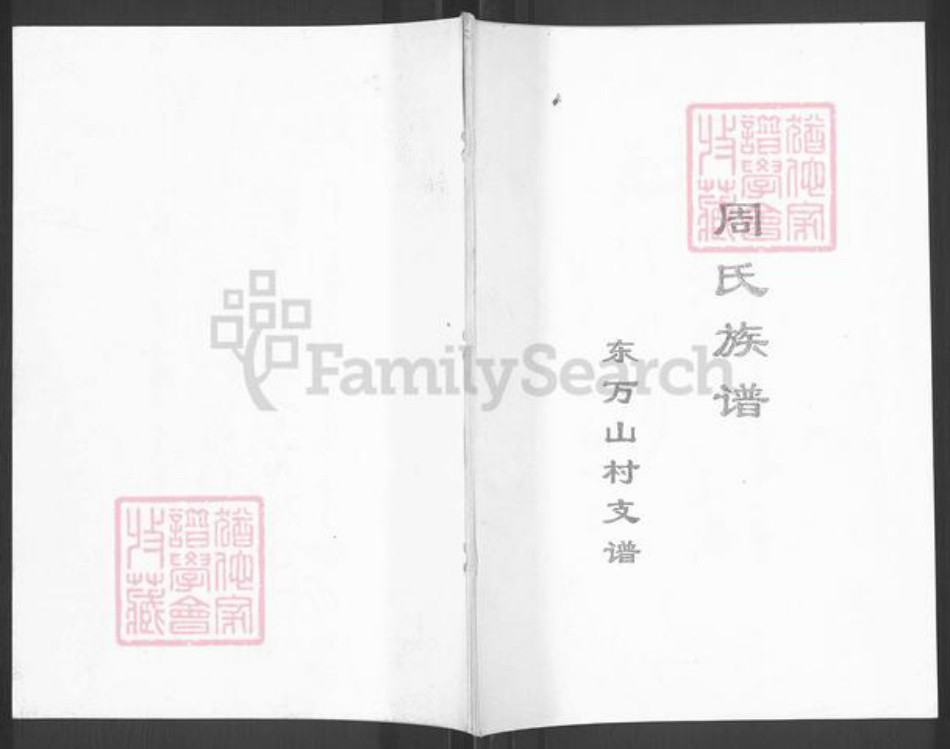 山东省淄博市博山区周氏族谱-周氏族谱.东万山村支谱.pdf电子版插图
