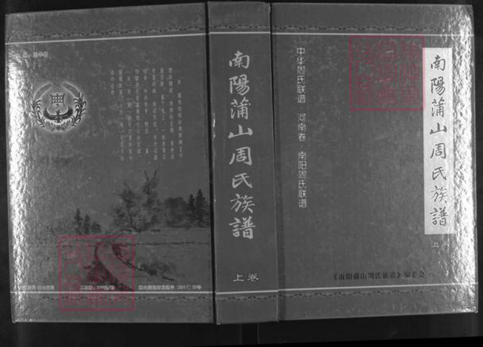河南省南阳市新野县王集镇周氏族谱-中华周氏联谱.河南卷.南阳周氏联谱.南阳蒲山周氏族谱.pdf电子版