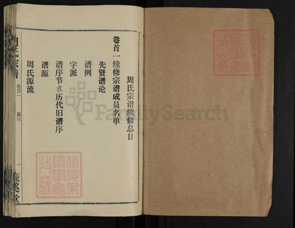 江西省宜春市丰城市荷湖乡周氏濂溪堂族谱-周氏宗谱.pdf电子版插图1