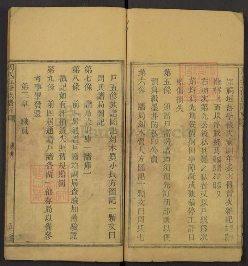 湖南省邵阳市隆回县高平镇周氏族谱-周氏五修族谱引.pdf电子版插图5