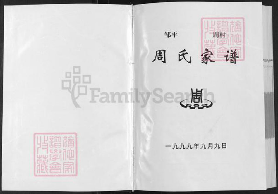 山东省滨州市邹平市周氏族谱-周氏家谱.pdf电子版插图2