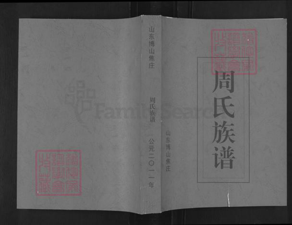 山东省淄博市博山区周氏族谱-周氏族谱.pdf电子版