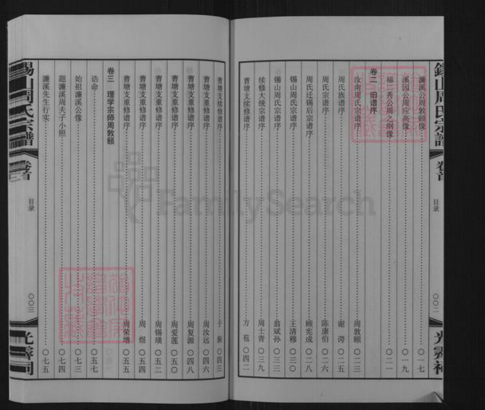 江苏省无锡市锡山区周氏爱莲堂族谱-锡山周氏宗谱.曹塘支灌桥头西周巷.pdf电子版插图3