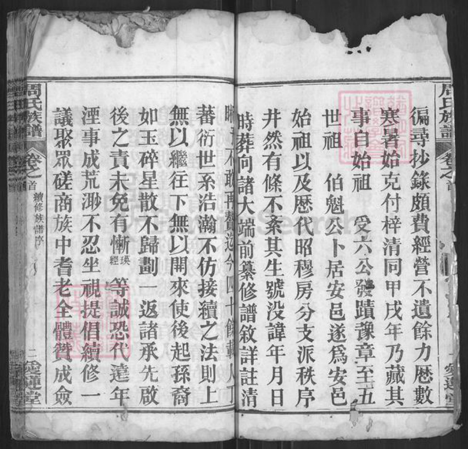 湖北省黄冈市红安县周氏爱莲堂族谱-周氏族谱.pdf电子版插图2