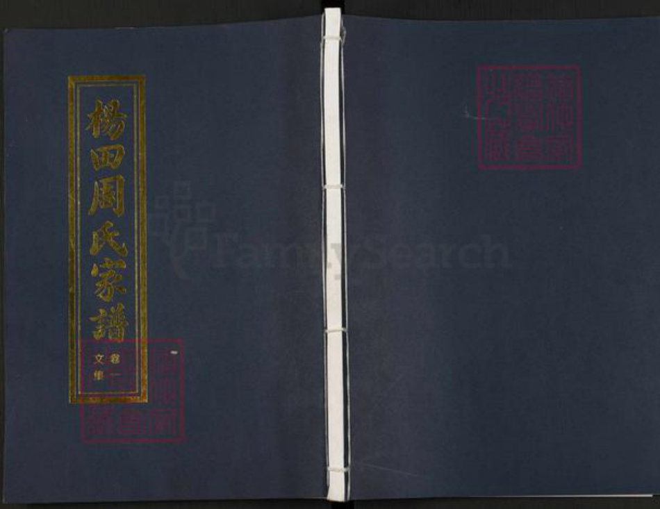 浙江省金华市浦江县周氏族谱-杨田周氏家谱.pdf电子版