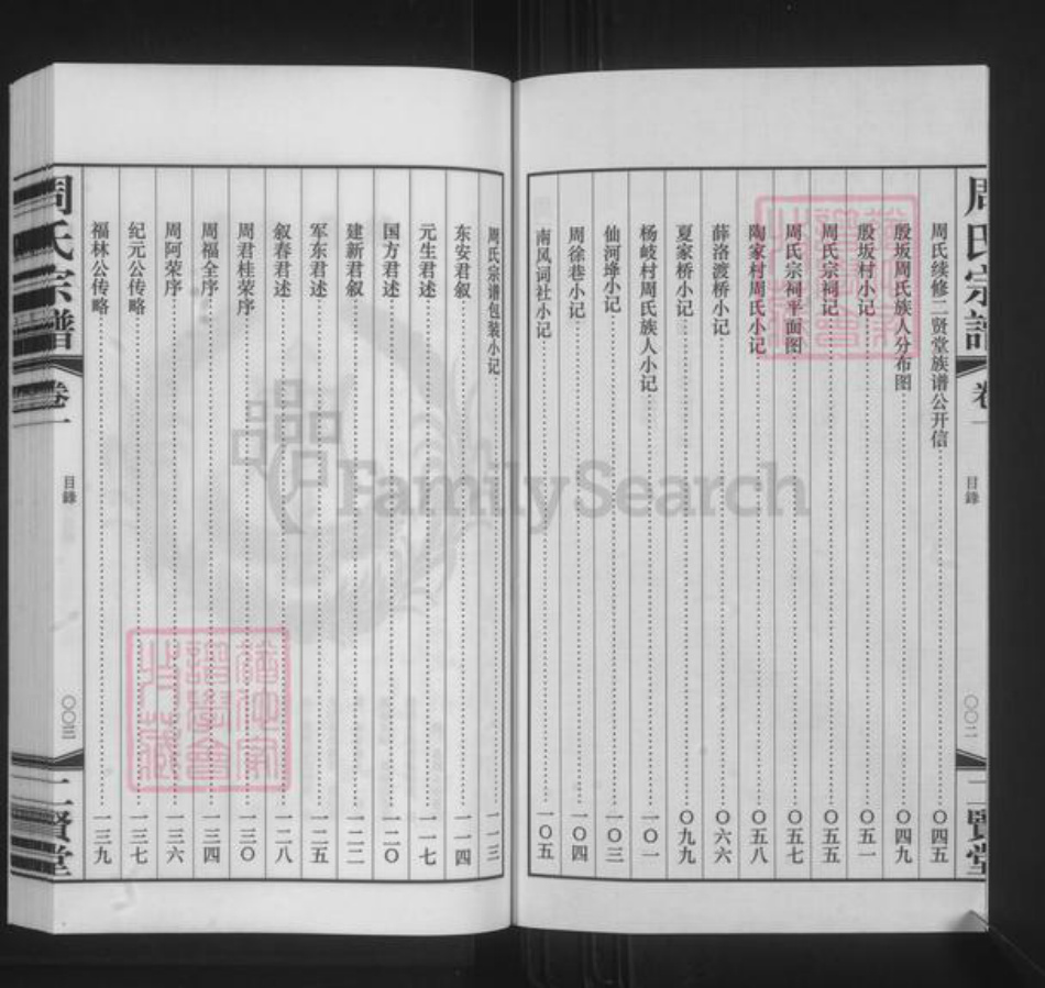 江苏省常州市武进县横林镇周氏二贤堂族谱-周氏宗谱.pdf电子版插图3