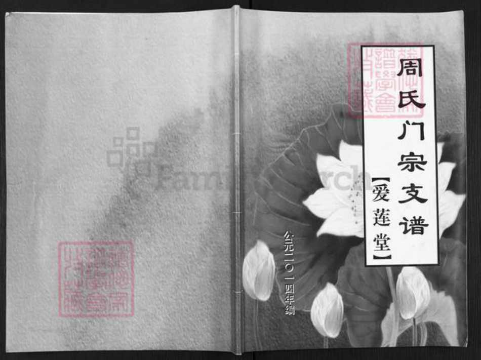 江苏省盐城市大丰区三圩周氏爱莲堂族谱-周氏门宗支谱.pdf电子版插图