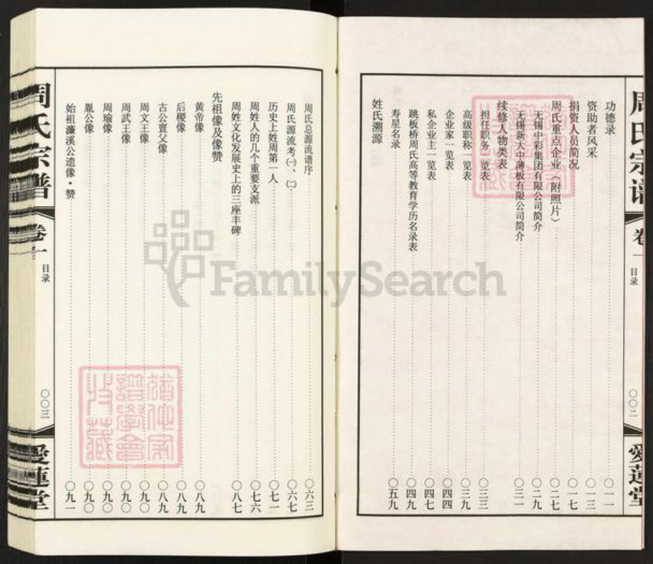 江苏省无锡市惠山区玉祁街道周氏爱莲堂族谱-锡山周氏宗谱.五牧支跳板桥分黄泥坝续谱.pdf电子版插图3