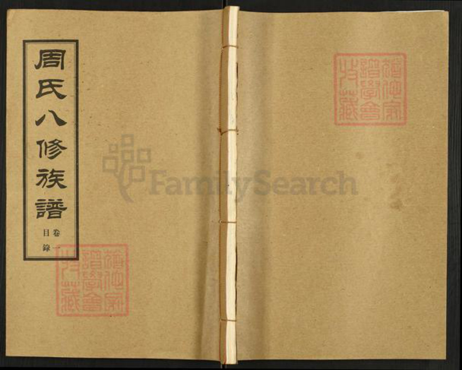 湖南省衡阳市衡山县白果镇周氏延兴堂族谱-周氏八修族谱.pdf电子版