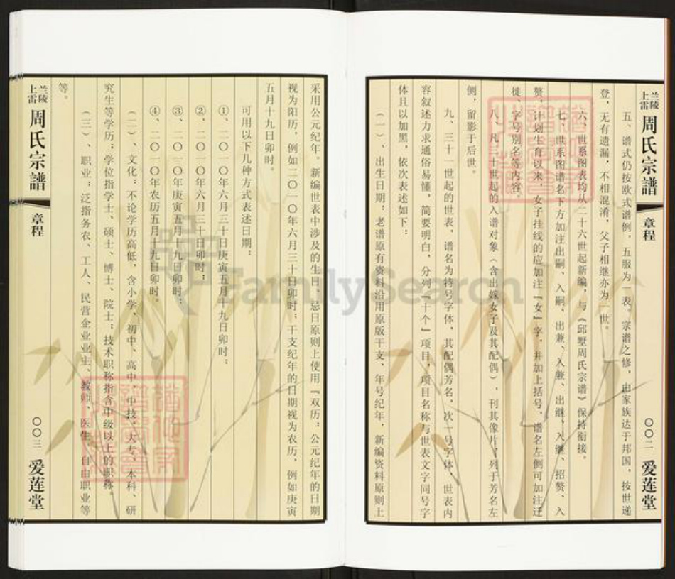 江苏省常州市天宁区周氏爱莲堂族谱-兰陵上雷周氏宗谱.pdf电子版插图5