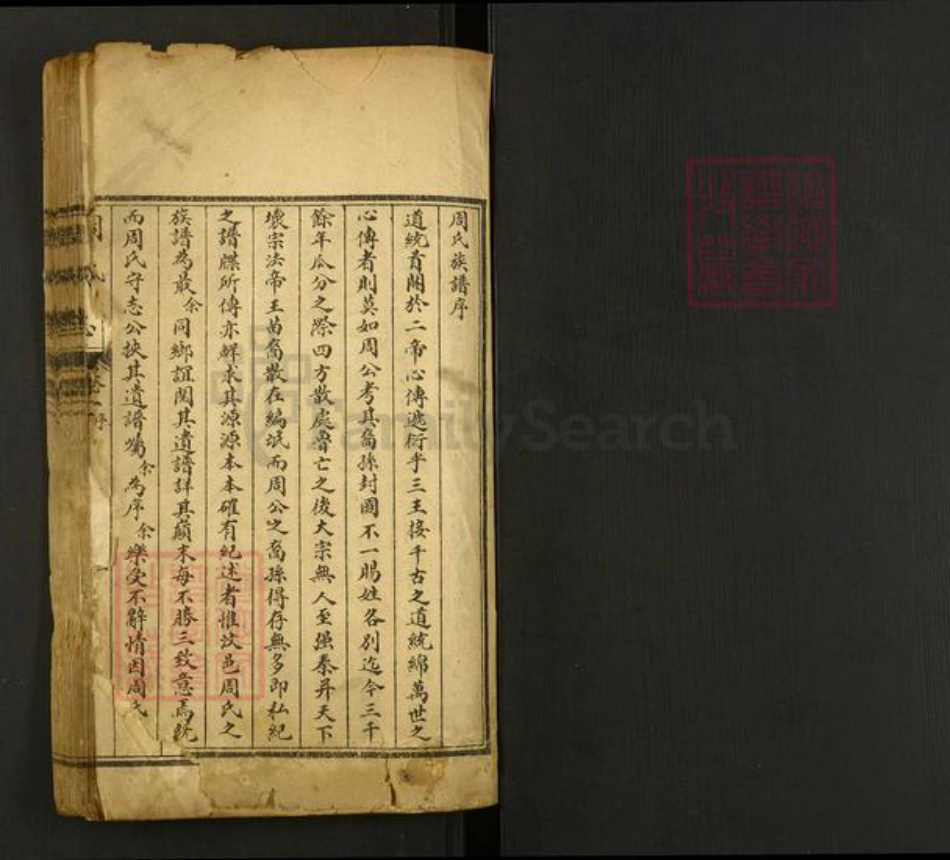 山东省泰安市肥城市汶阳镇周氏族谱-周氏志.pdf电子版插图1