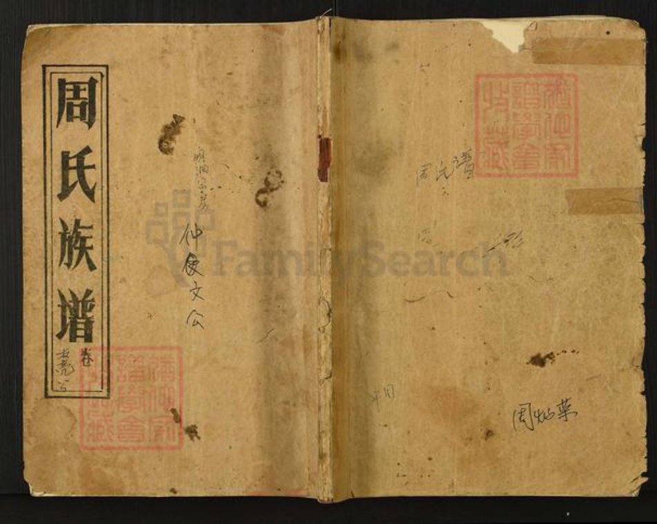 湖南省岳阳市临湘市临湘周氏族谱-周氏家史.pdf电子版