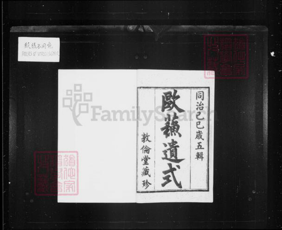 浙江省杭州市萧山区萧山朱氏敦伦堂族谱-萧山朱氏宗谱 [20卷].pdf电子版插图2