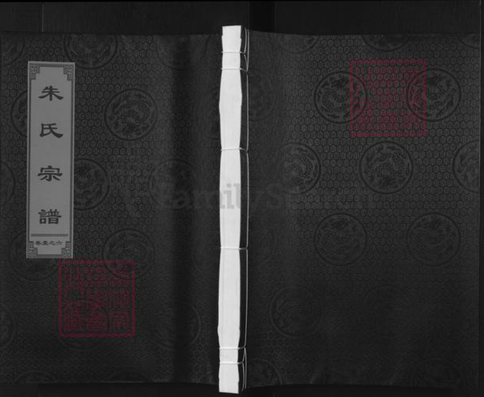 浙江省朱氏序伦堂族谱-朱氏宗谱.pdf电子版