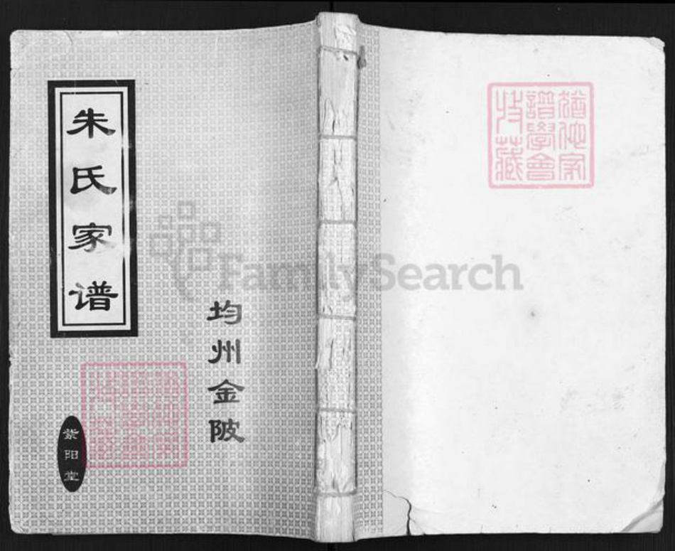 湖北省十堰市丹江口市均县镇朱氏紫阳堂族谱-朱氏家谱.pdf电子版