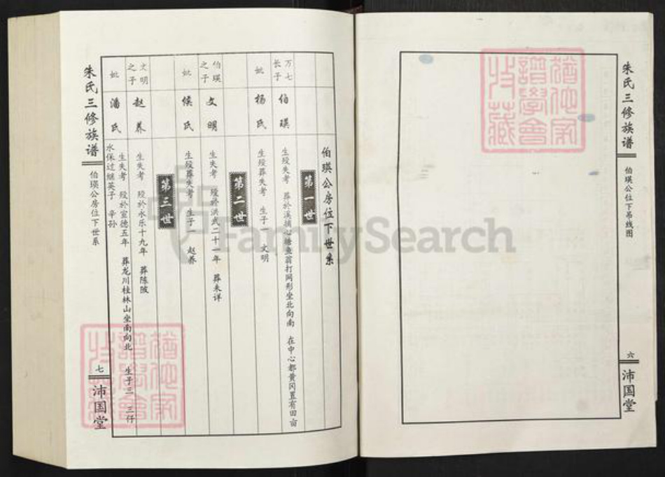 湖北省黄冈市朱氏沛国堂族谱-朱氏三修族谱.pdf电子版插图5 湖北省黄冈市朱氏沛国堂族谱-朱氏三修族谱.pdf电子版插图5