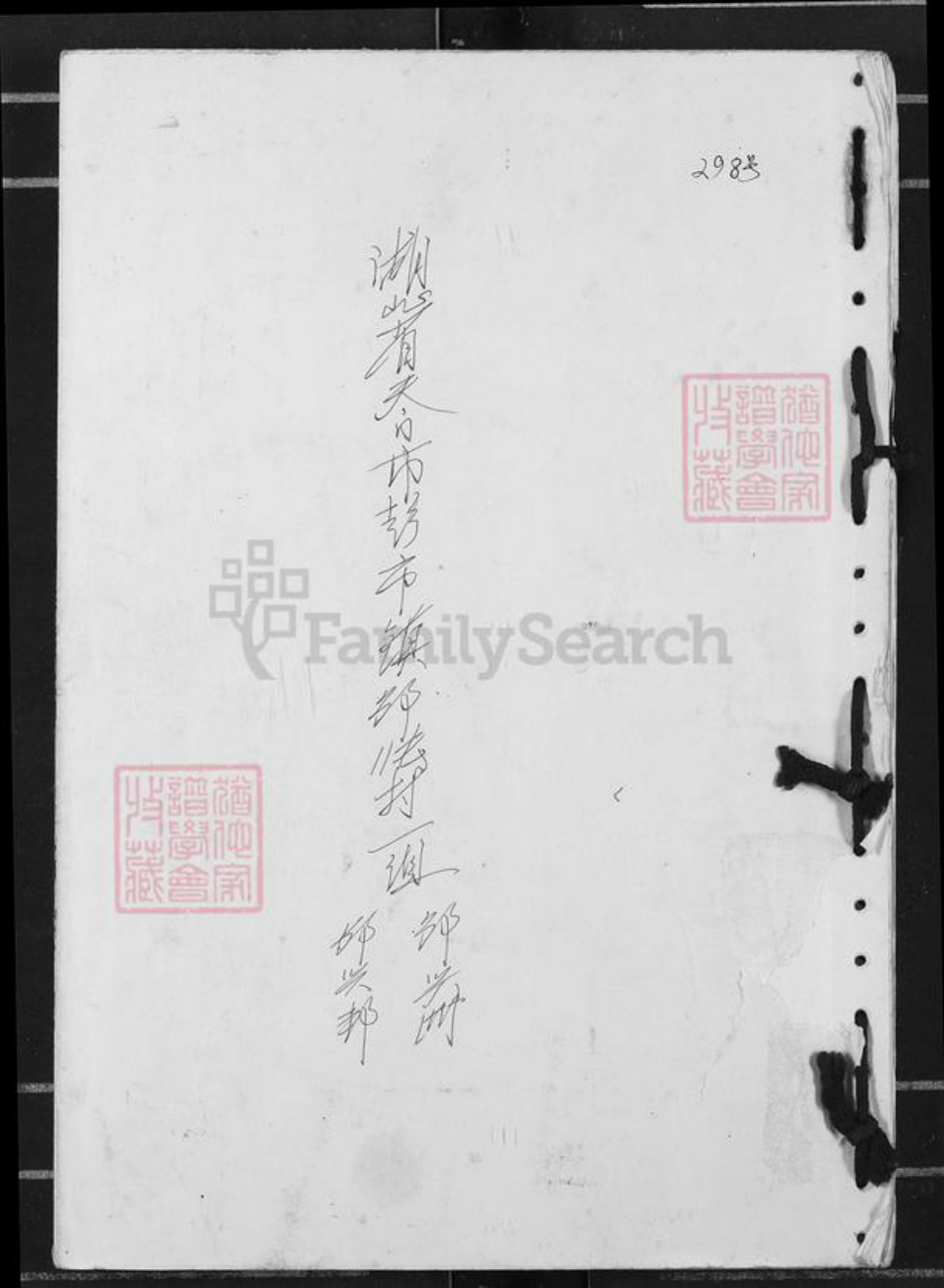 湖北省天门市彭市镇邹氏族谱-邹氏宗谱东鲁世家.天南支谱.pdf电子版