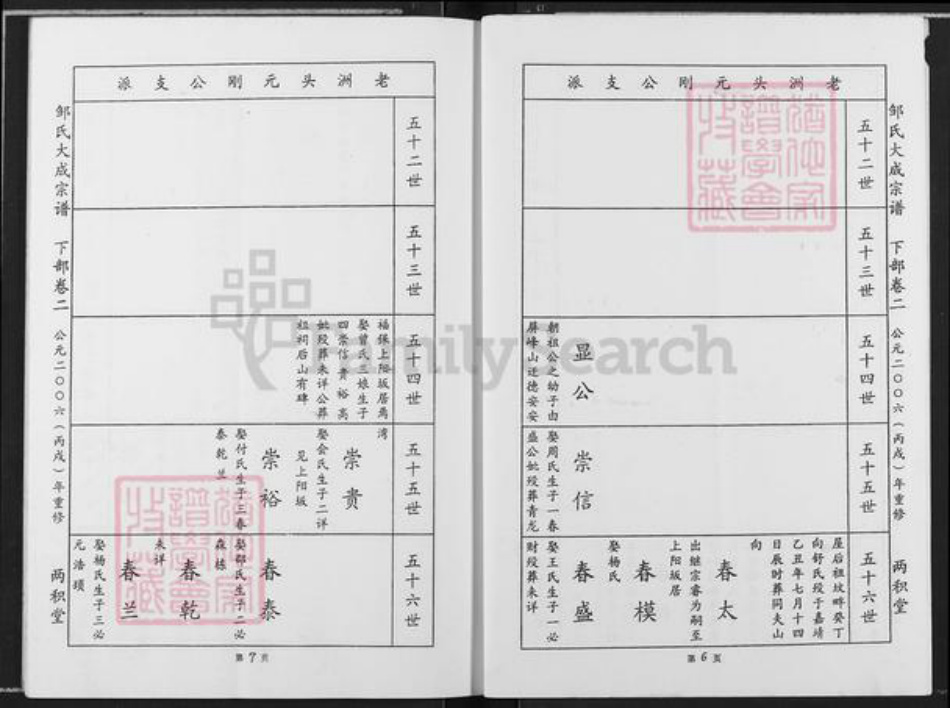 湖北省黄冈市武穴市邹氏两积堂族谱-邹氏大成宗谱.pdf电子版插图4 湖北省黄冈市武穴市邹氏两积堂族谱-邹氏大成宗谱.pdf电子版插图4
