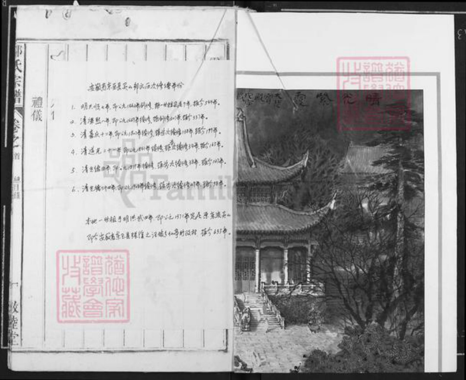 安徽省池州市东至县东流镇邹氏敦睦堂族谱-邹氏宗谱.pdf电子版插图1