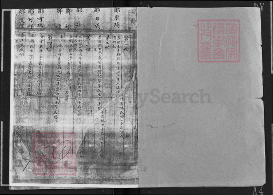 山东省烟台市福山区邹氏族谱-邹氏宗谱.pdf电子版插图1