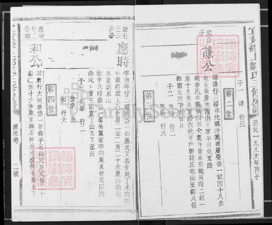 江西省抚州市宜黄县二都镇邹氏族谱-宜黄磜上东鲁邹氏三修房谱.pdf电子版插图2