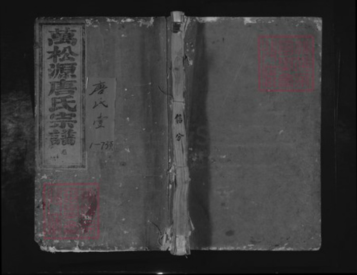 浙江省金华市兰溪市黄店镇唐氏万松堂族谱-万松源唐氏宗谱.pdf电子版插图