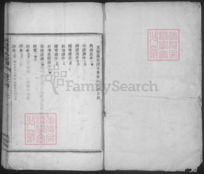 浙江省金华市兰溪市黄店镇唐氏万松堂族谱-万松源唐氏宗谱.pdf电子版插图1
