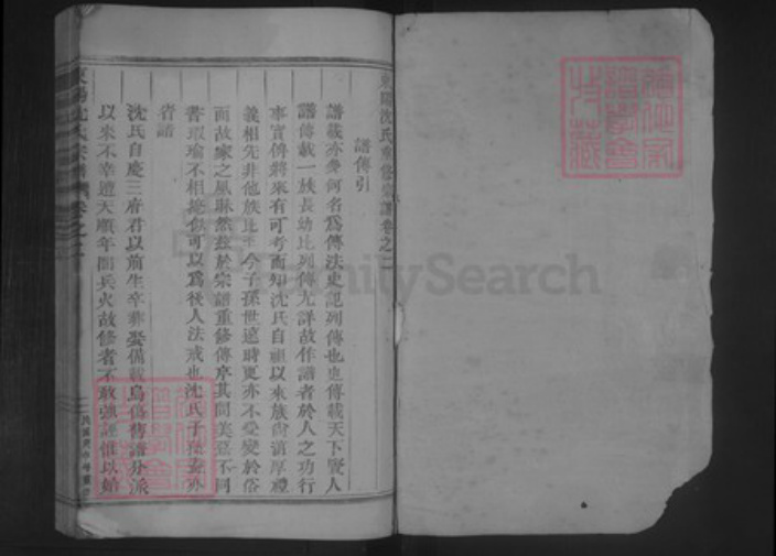 浙江省金华市东阳市沈氏族谱-东阳沈氏宗谱.pdf电子版插图1