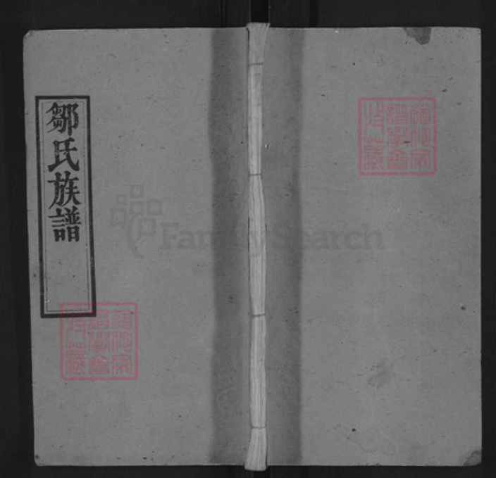 湖北省黄冈市麻城市邹氏族谱-邹氏族谱.pdf电子版插图