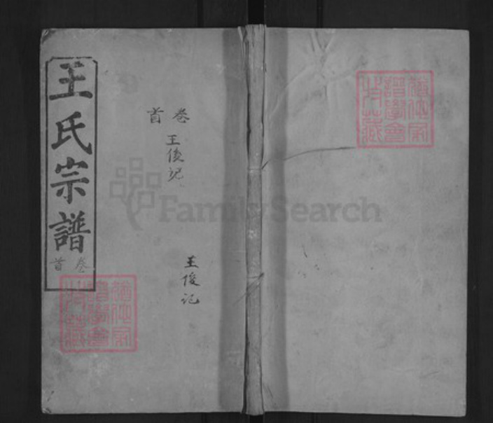 湖北省黄冈市麻城市王氏三槐堂族谱-王氏宗谱.pdf电子版插图