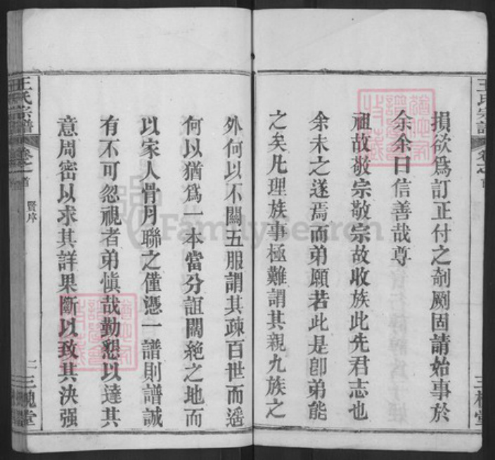 湖北省黄冈市麻城市王氏三槐堂族谱-王氏宗谱.pdf电子版插图3