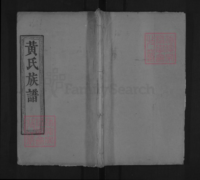 湖北省黄冈市红安县黄氏敦仁堂族谱-黄氏族谱.pdf电子版插图