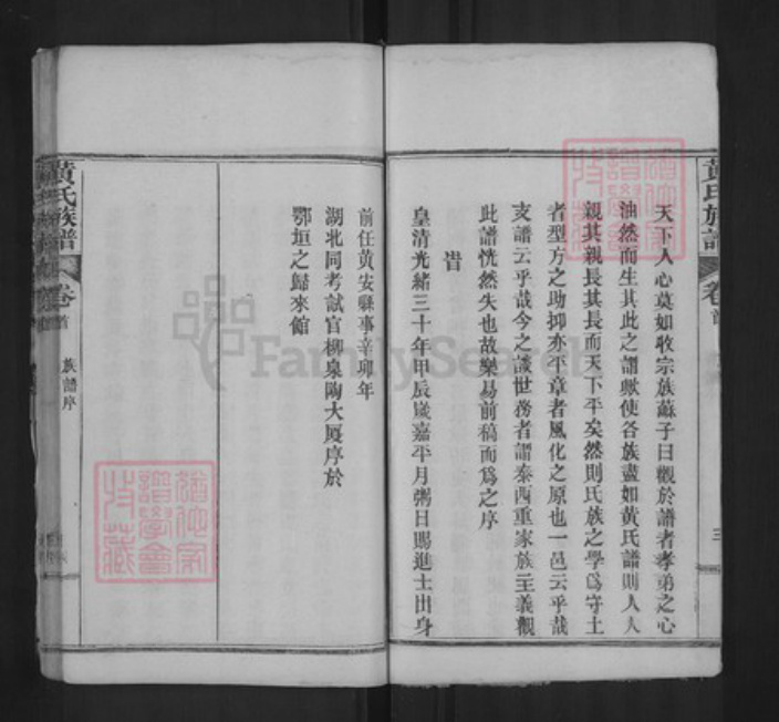 湖北省黄冈市红安县黄氏敦仁堂族谱-黄氏族谱.pdf电子版插图5