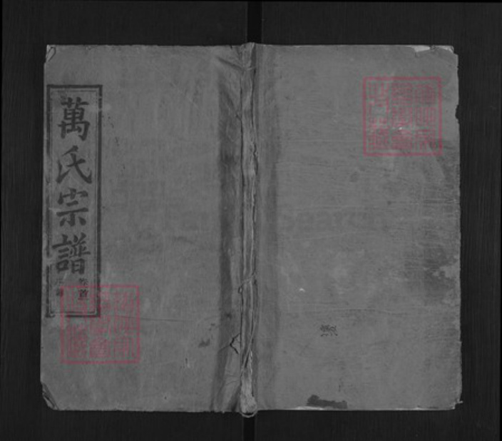 湖北省黄冈市麻城市万氏渭善堂族谱-万氏宗谱.pdf电子版插图