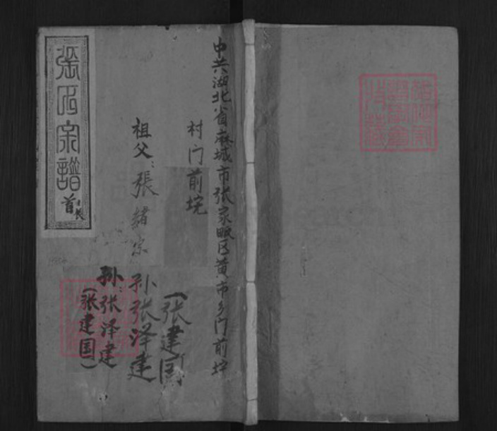 湖北省黄冈市麻城市张氏金鉴堂族谱-张氏宗谱.pdf电子版插图