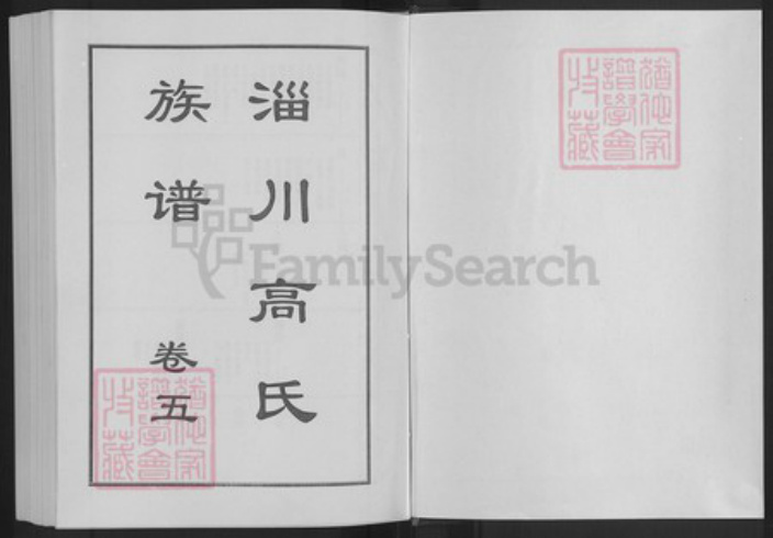 山东省淄博市淄川区高氏族谱-淄川高氏族谱.pdf电子版插图1