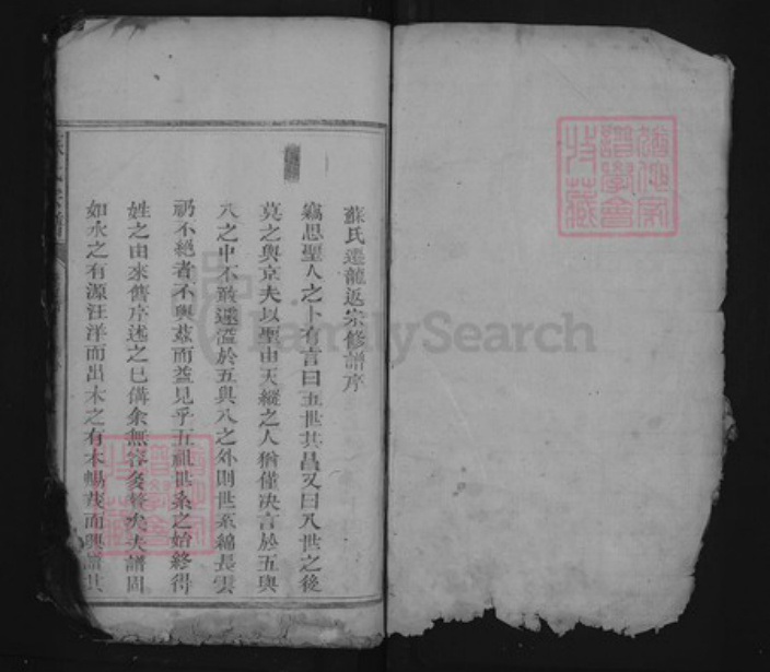 江西省上饶市上饶县茶亭镇苏氏族谱-苏氏宗谱.pdf电子版插图1