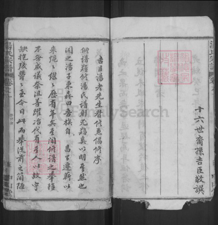 湖北省黄冈市浠水县汤氏中山堂族谱-汤氏宗谱.pdf电子版插图5
