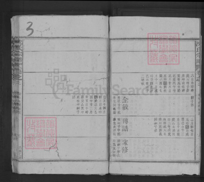 江西省宜春市袁州区沈氏三义堂族谱-沈氏宗谱.pdf电子版插图3