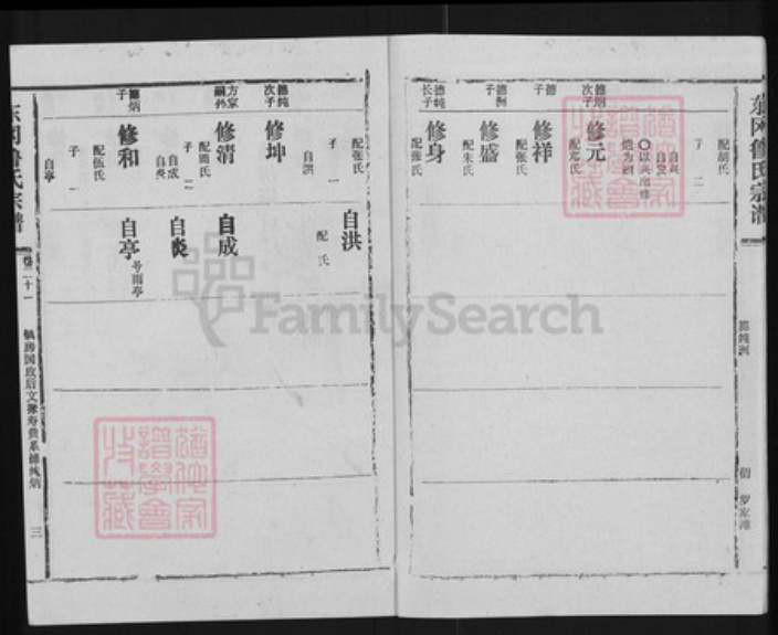 湖北省天门市干驿镇鲁氏族谱-东冈鲁氏族谱.pdf电子版插图3