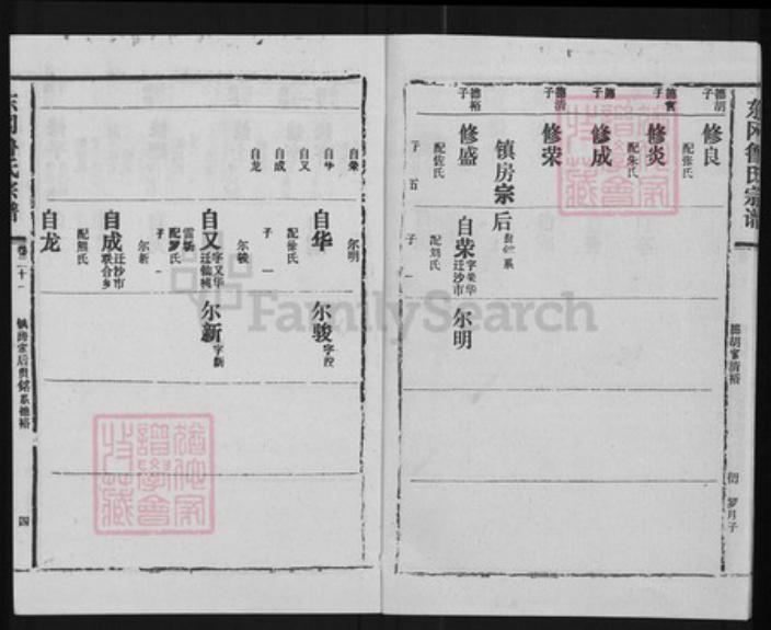 湖北省天门市干驿镇鲁氏族谱-东冈鲁氏族谱.pdf电子版插图4