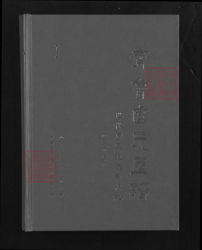 山东省潍坊市昌邑市北孟镇卢氏族谱-齐鲁卢氏汇谱.pdf电子版